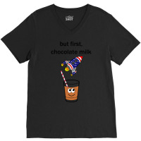 Chocolate Milk And Rocket Vintage V-neck Tee | Artistshot