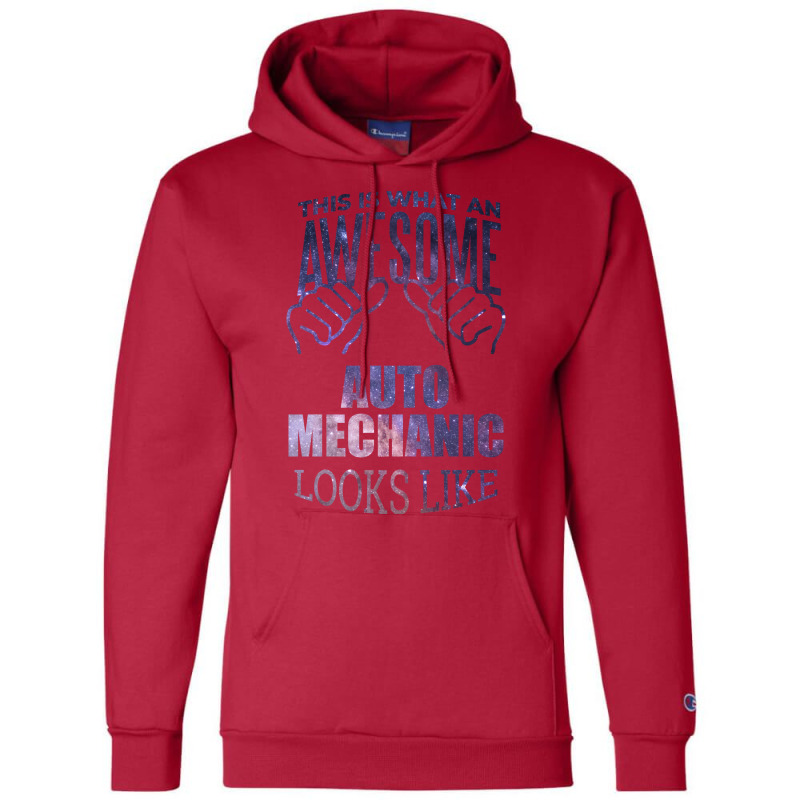 Auto Mechanic Travel Green Champion Hoodie | Artistshot