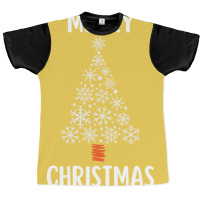 Merry Christmas Funny Christmas  Green Graphic T-shirt | Artistshot