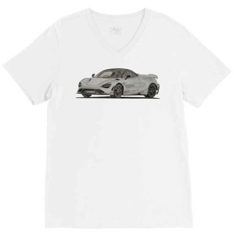 Automobile 80s V-neck Tee | Artistshot