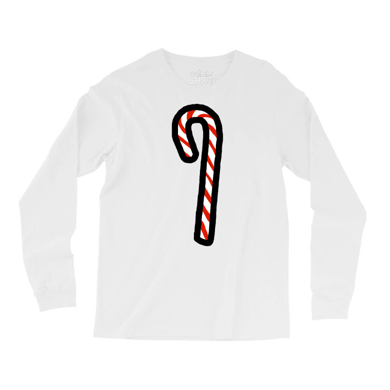 One Candy Cane For Christmas Vintage Long Sleeve Shirts | Artistshot