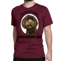 Labradoodle Dad Vintage Classic T-shirt | Artistshot