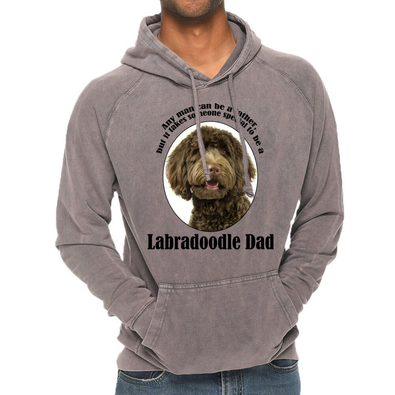 Labradoodle Dad Vintage Vintage Hoodie | Artistshot