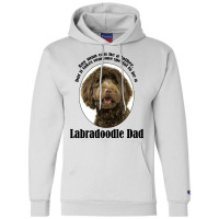 Labradoodle Dad Vintage Champion Hoodie | Artistshot