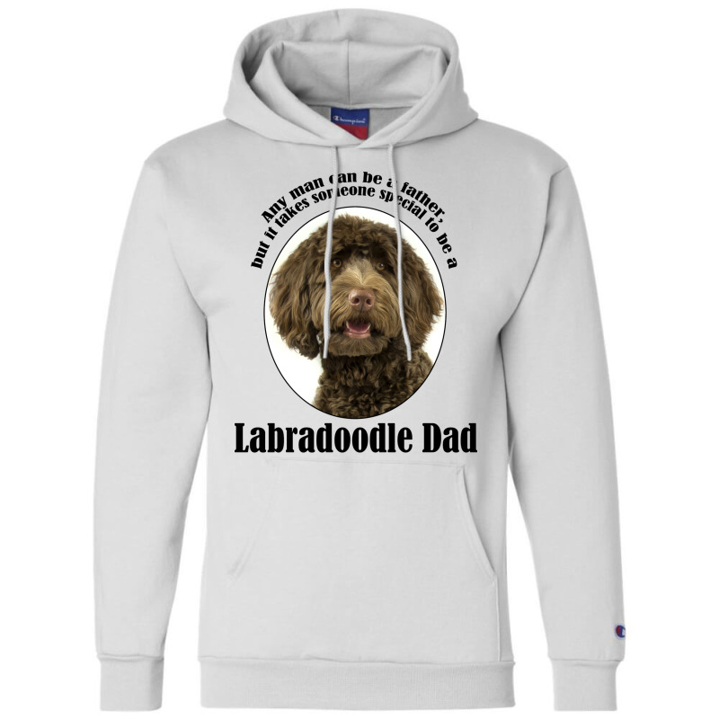 Labradoodle Dad Vintage Champion Hoodie | Artistshot