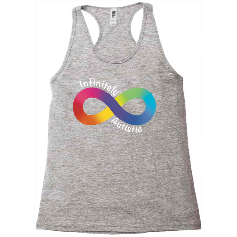 Infinitely Autistic Humor Racerback Tank by leepssluet | Artistshot