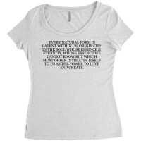 Hermann Hesse Music Funny Women's Triblend Scoop T-shirt | Artistshot