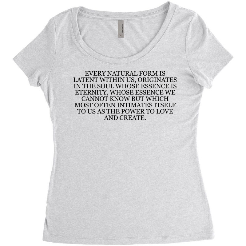 Hermann Hesse Music Funny Women's Triblend Scoop T-shirt by beregakoidze1 | Artistshot