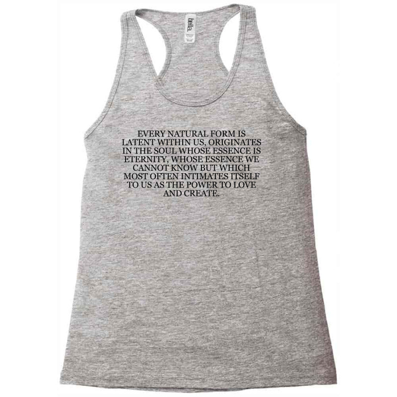 Hermann Hesse Music Funny Racerback Tank by beregakoidze1 | Artistshot