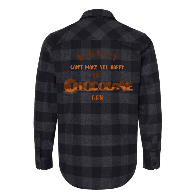 Chocolate Makes You Happy Hippie Flannel Shirt by alheklupsm | Artistshot