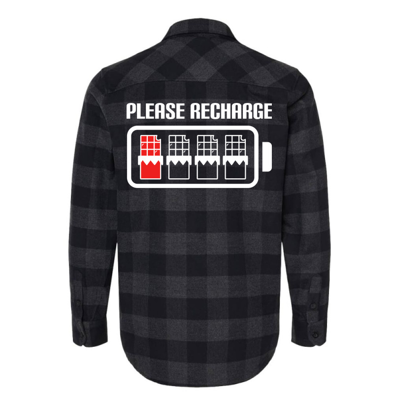 Chocolate Please Recharge Travel Flannel Shirt by alheklupsm | Artistshot