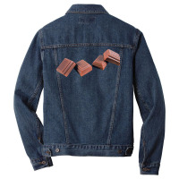 Chocolate Cool Hipster Men Denim Jacket | Artistshot