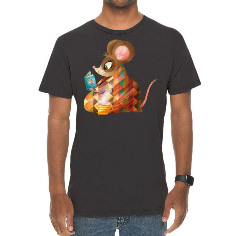 Cosy Mouse 80s Vintage T-Shirt by alheklupsm | Artistshot