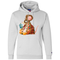 Cosy Mouse 80s Champion Hoodie | Artistshot