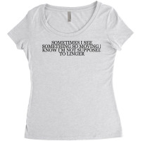 Don Delillo Red Tumblr Women's Triblend Scoop T-shirt | Artistshot