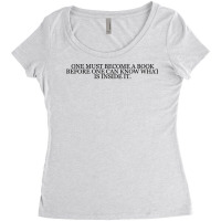 Don Delillo Girl Funny Women's Triblend Scoop T-shirt | Artistshot