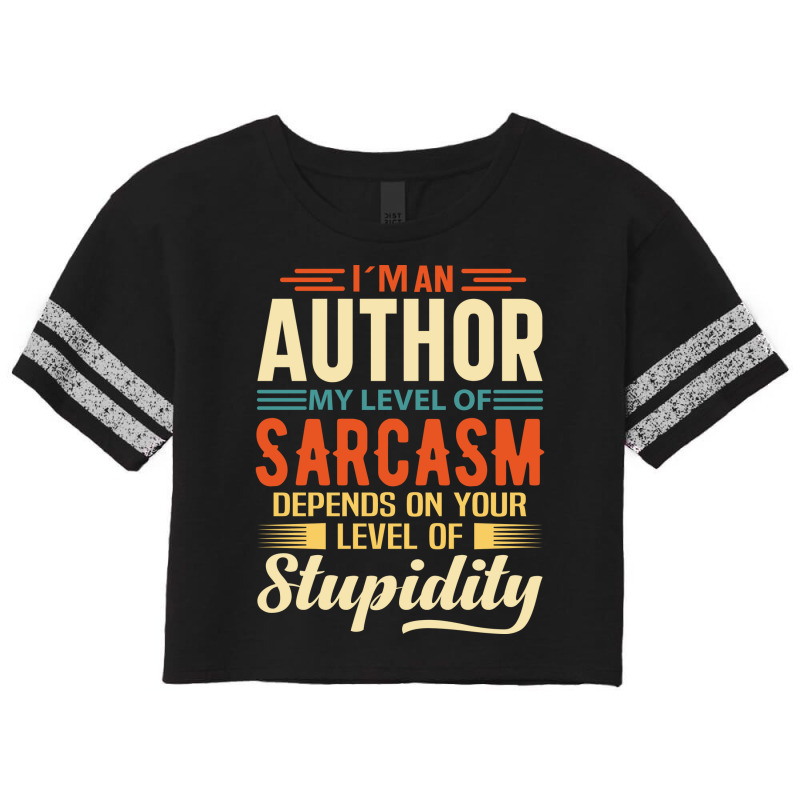 Im An Author Gift Scorecard Crop Tee by fgclabdib | Artistshot