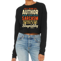 Im An Author Gift Cropped Sweater | Artistshot