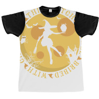 This Witch Can Be Bribed With Chocolate Girl Graphic T-shirt | Artistshot