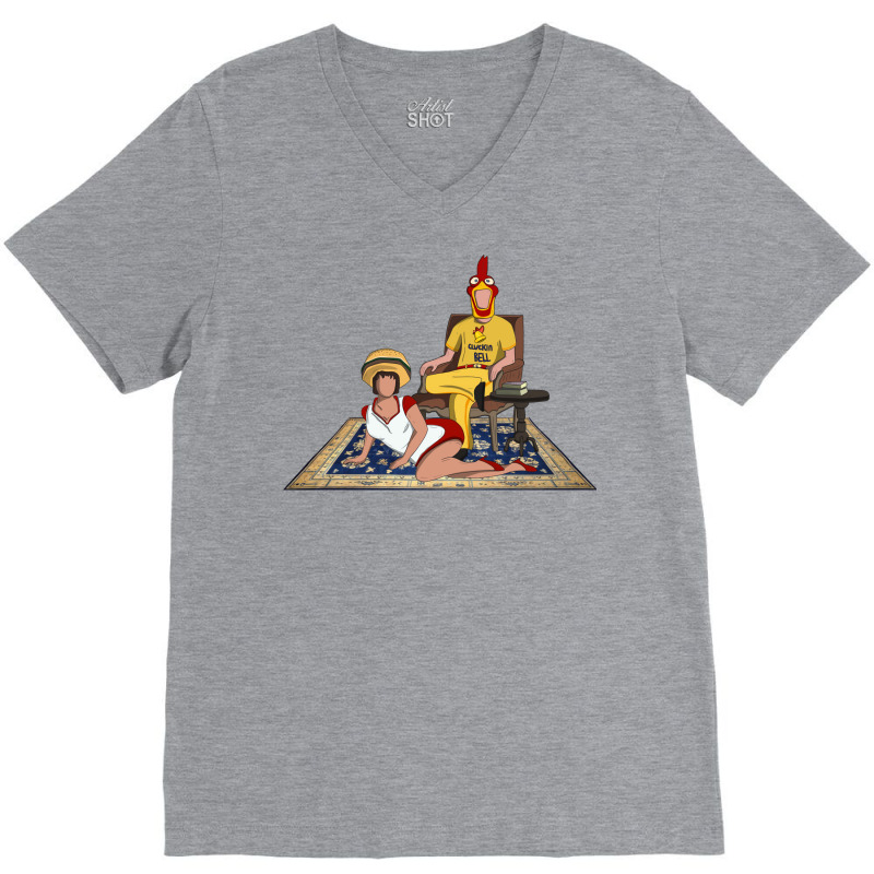 Cluckin Bell Cool V-neck Tee | Artistshot