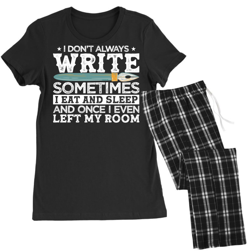 Novelist Author Writer Hipster Women's Pajamas Set by fgclabdib | Artistshot