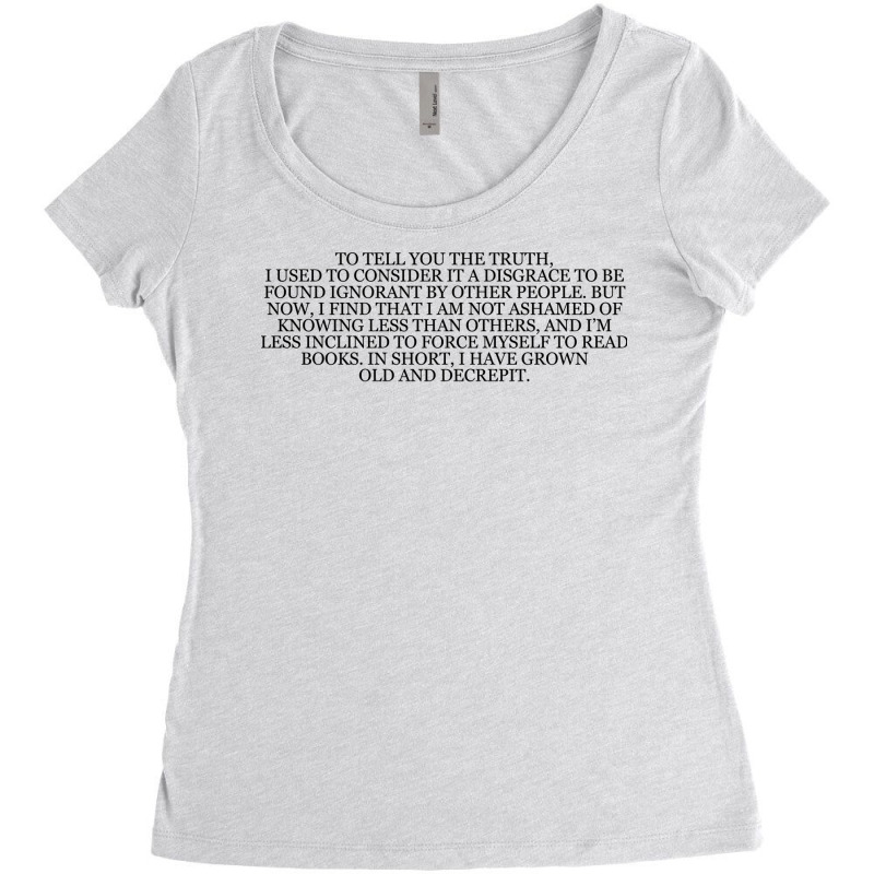 Natsume Sseki Quote Summer Women's Triblend Scoop T-shirt by sefakoalooro7 | Artistshot