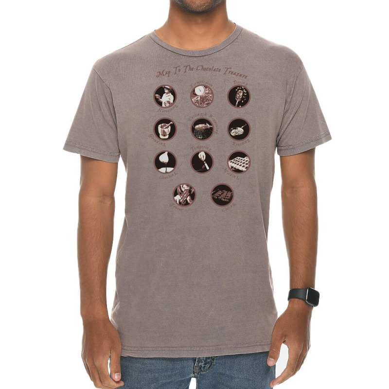 Map To The Chocolate Treasure Music Vintage T-shirt | Artistshot