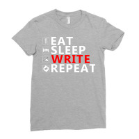 Write Repeat Trending Ladies Fitted T-shirt | Artistshot