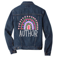 Author Rainbow Gifts Funny Men Denim Jacket | Artistshot