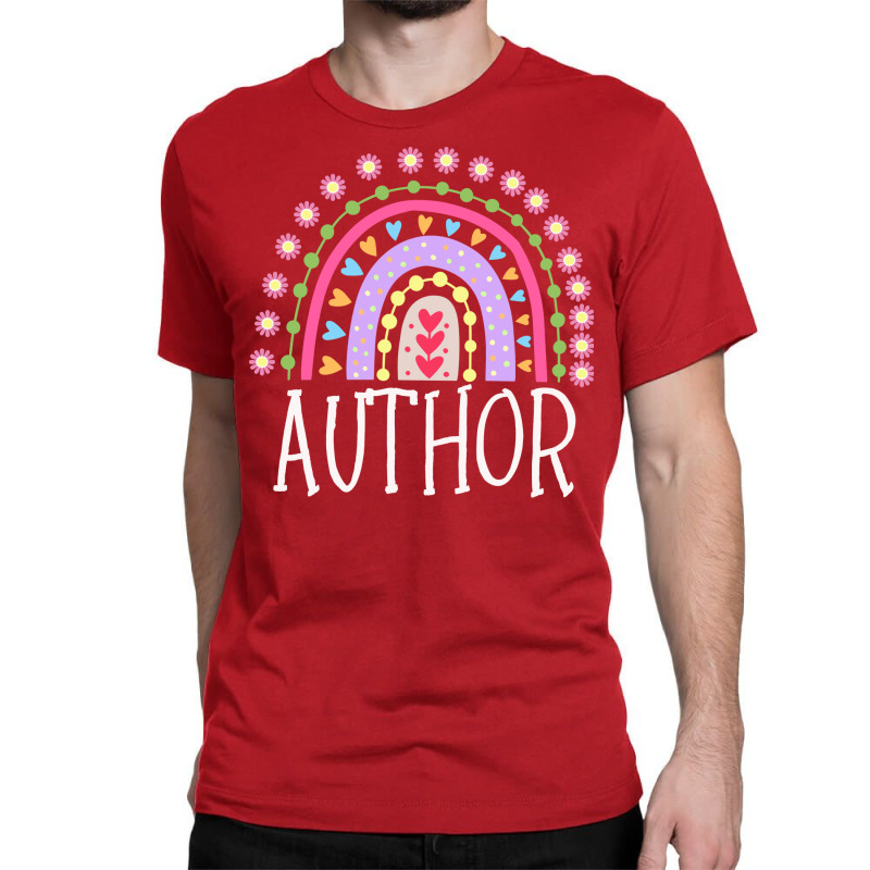 Author Rainbow Gifts Funny Classic T-shirt | Artistshot