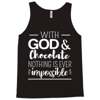 Religious Chocolate Lover 70s Tank Top | Artistshot