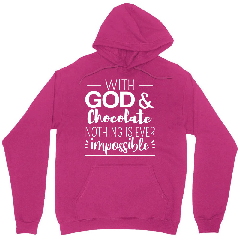 Religious Chocolate Lover 70s Unisex Hoodie | Artistshot