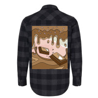 Sweet Temptation Surprise Chocolate Girl Flannel Shirt | Artistshot