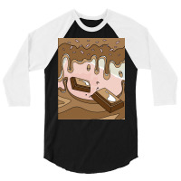 Sweet Temptation Surprise Chocolate Girl 3/4 Sleeve Shirt | Artistshot