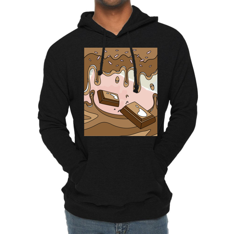 Sweet Temptation Surprise Chocolate Girl Lightweight Hoodie | Artistshot