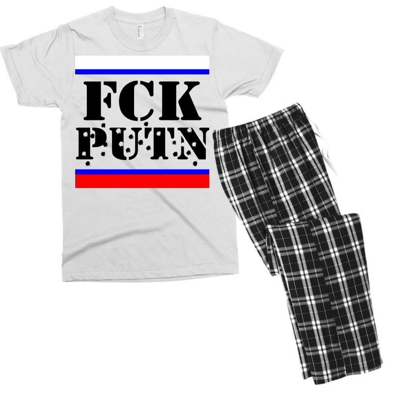 Fck Putin Fuck Putin Men's T-shirt Pajama Set by luyomaranop | Artistshot