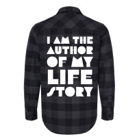 I Am The Author Of My Life Story Yellow Flannel Shirt | Artistshot