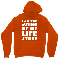 I Am The Author Of My Life Story Yellow Unisex Hoodie | Artistshot