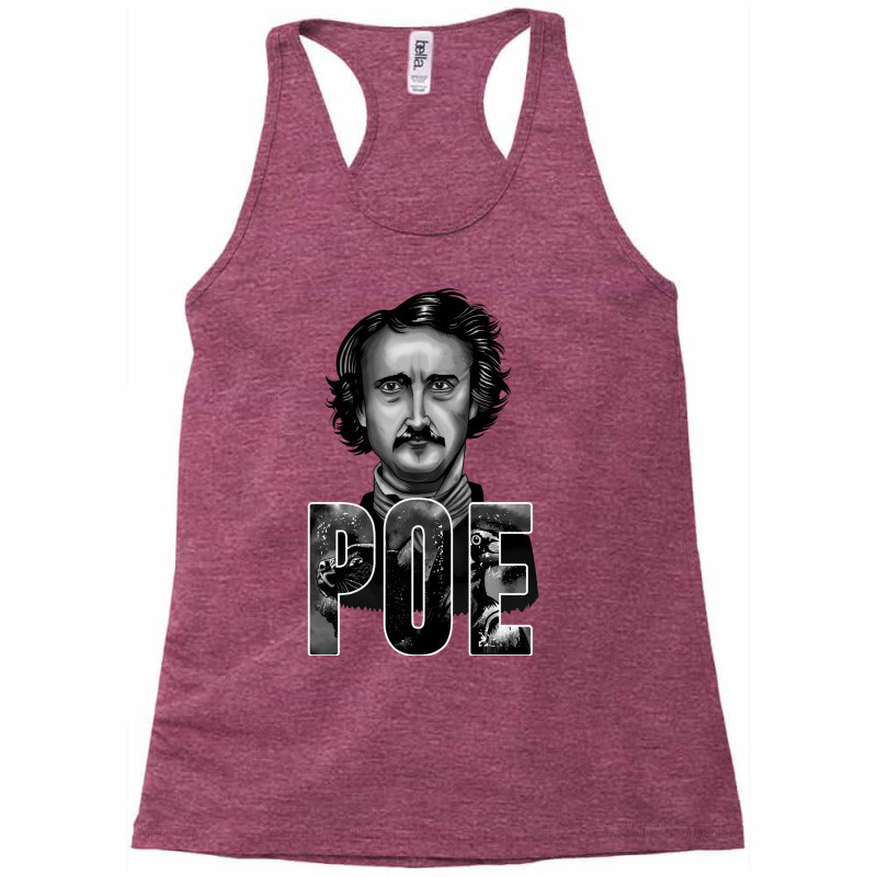 Edgar Allan Poe Vintage Racerback Tank by lenainplongo2 | Artistshot