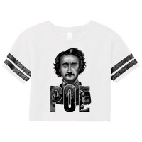 Edgar Allan Poe Vintage Scorecard Crop Tee | Artistshot