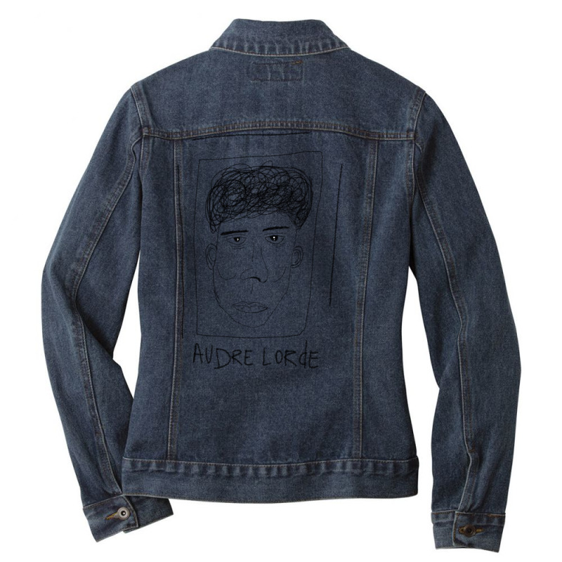 Mononokes Audre L Version Tumblr Ladies Denim Jacket by waldauitaliu | Artistshot