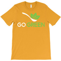 Go Green Go Vegan Cool T-shirt | Artistshot