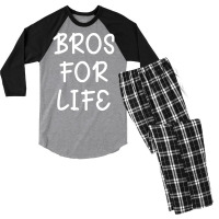 Bros For For Men's 3/4 Sleeve Pajama Set | Artistshot