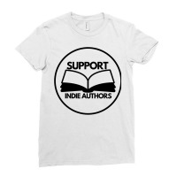 Support Indie Authors Nostalgia Ladies Fitted T-shirt | Artistshot