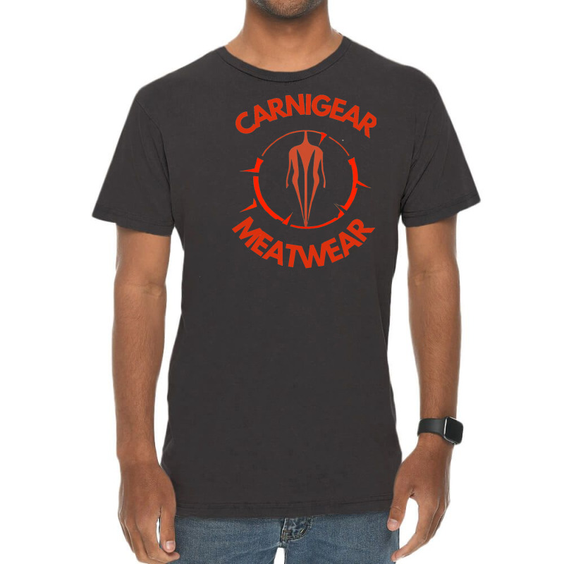 Carnigear Meatwear Aesthetic Vintage T-Shirt by rahianmucauo | Artistshot