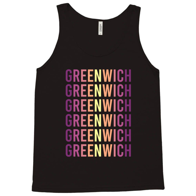 Greenwich City Tank Top | Artistshot