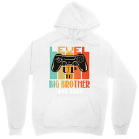 Levelled Up To Big Brother Est 2023 Unisex Hoodie | Artistshot