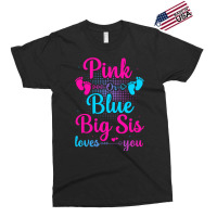 Pink Or Blue Auntie Loves You Gender Reveal Family Exclusive T-shirt | Artistshot