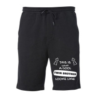 Twin Brother Fleece Short | Artistshot