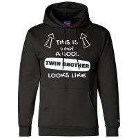 Twin Brother Champion Hoodie | Artistshot